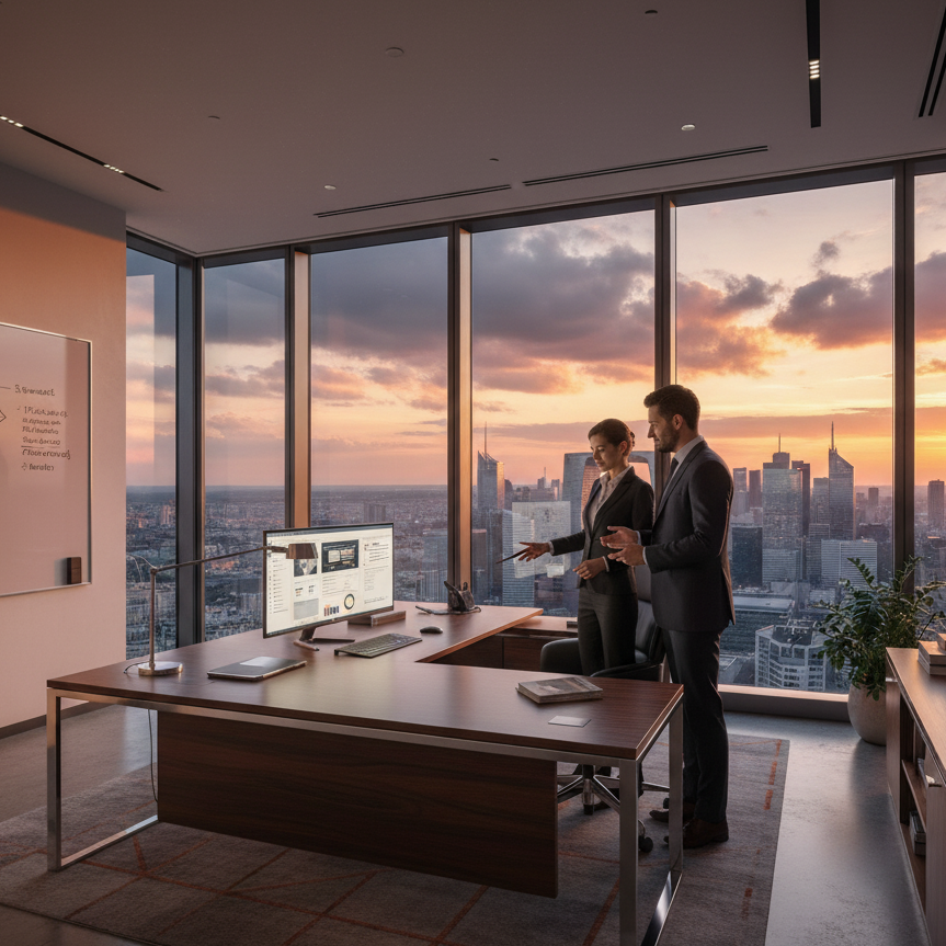 Image illustrant la vision d'Enrich Progress